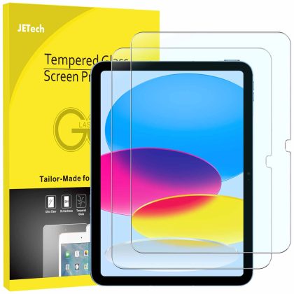 JETech Screen Protector for iPad (A16) 11th/10th Generation (2025/2022), 9H Tempered Glass Film, HD Clear