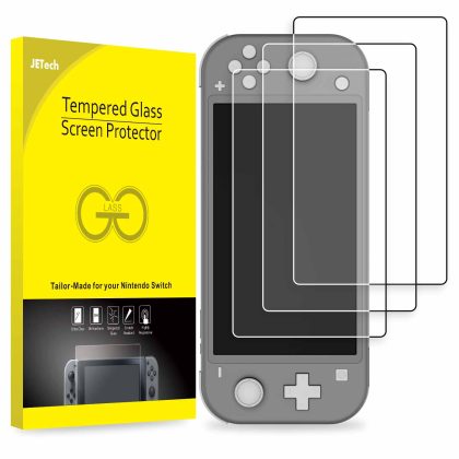 JETech Screen Protector for Nintendo Switch Lite 2019, Tempered Glass Film, 3-Pack [nintendo_switch]