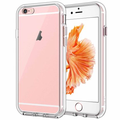 JETech Case for iPhone 6 Plus and iPhone 6s Plus 5.5-Inch, Non-Yellowing Shockproof Phone Bumper Cover, Anti-Scratch Clear Back