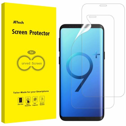 JETech Screen Protector for Samsung Galaxy S9 Plus S9  (NOT for S9), TPU Ultra HD Film, Case Friendly, 2-Pack