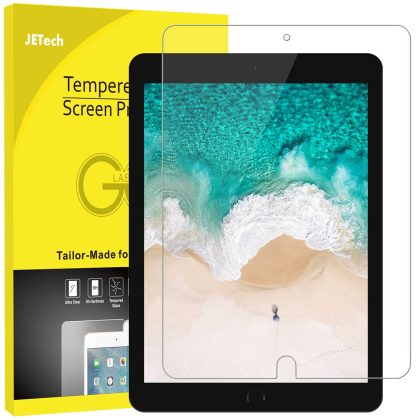 JETech Screen Protector for iPad Pro 10.5-Inch and iPad Air 3 (10.5 Inch 2019 Model), 9H Tempered Glass Film, HD Clear, 1-Pack