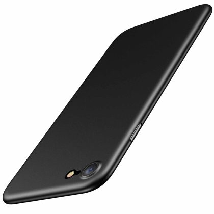 JETech Ultra Slim (0.35mm Thin) Case for iPhone SE 3/2 (2022/2020 Edition), iPhone 8/7, 4.7-Inch, Camera Lens Cover Full Protection, Lightweight, Matte Finish PP Hard Minimalist Case