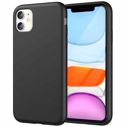 JETech Silicone Case for iPhone 11 (2019) 6.1-Inch, Silky-Soft Touch Full-Body Protective Case, Shockproof Cover with Microfiber Lining