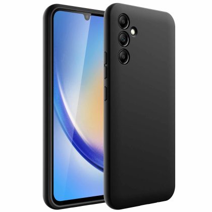 JETech Slim Fit Case for Samsung Galaxy A34 5G 6.6-Inch, Soft TPU Thin Protective Phone Cover with Matte Finish, Shockproof