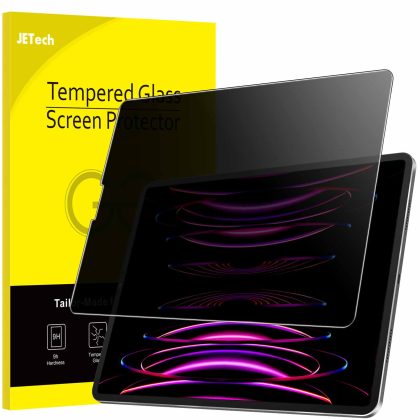 JETech Privacy Screen Protector for iPad Air 5/4 10.9-Inch (2022/2020, 5th/4th Generation) and iPad Pro 11-Inch (2022/2021/2020/2018 Model), Anti-Spy Tempered Glass Film, 1 Pack
