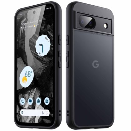 JETech Matte Case for Google Pixel 8a 6.1-Inch 2024, Frosted Translucent Back Protective Slim Phone Cover, Anti-Fingerprints