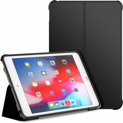 JETech Case for iPad Mini 5 and iPad Mini 4 (2019/2015 Model, 5th/4th Generation), Double-fold Stand with Shockproof TPU Back Cover, Auto Wake/Sleep