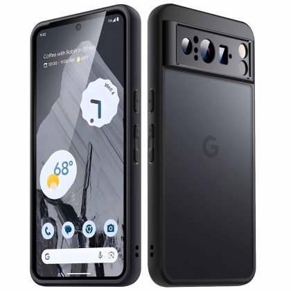 JETech Matte Case for Google Pixel 8 Pro 6.7-Inch 2023, Frosted Translucent Back Protective Slim Phone Cover, Anti-Fingerprints