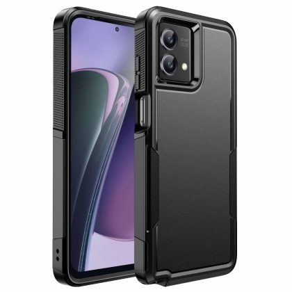 JETech Case for Motorola Moto G Stylus 2023, Heavy Duty Rugged Protective Dual Layer Phone Cover with Shock-Absorption and Matte Finish
