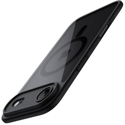 JETech Magnetic Case for iPhone 17 Air Compatible with MagSafe, Shockproof Phone Bumper Cover, Solid Color Matte TPU Frame, Anti-Scratch Clear Back, 6.5-Inch Display