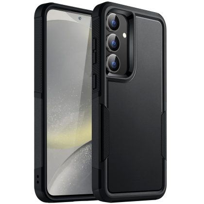 JETech Case for Samsung Galaxy S25  / S25 Plus 5G, Heavy Duty Dual-Layer Protection, Rugged Tough Shockproof Phone Cover with Matte Design