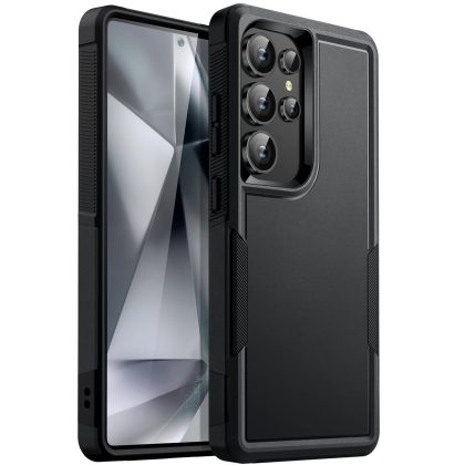 JETech Case for Samsung Galaxy S25 Ultra 5G, Heavy Duty Dual-Layer Protection, Rugged Tough Shockproof Phone Cover with Matte Design