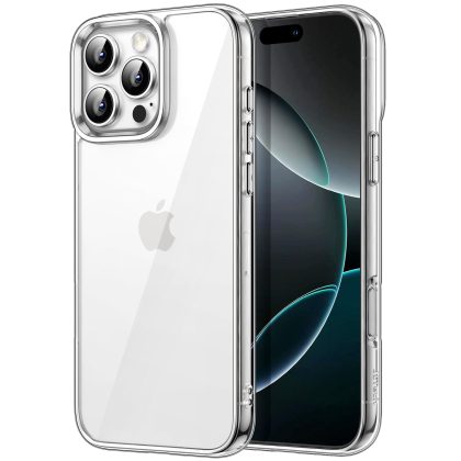 JETech Case for iPhone 16 Pro Max 6.9-Inch, Non-Yellowing Shockproof Phone Bumper Cover, Anti-Scratch Clear Back