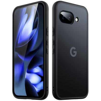 JETech Matte Case for Google Pixel 9a 6.3-Inch 2025, Frosted Translucent Back Protective Slim Phone Cover, Anti-Fingerprints