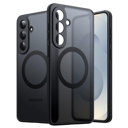 JETech Magnetic Case for Samsung Galaxy S26 Plus, Compatible with MagSafe, Camera Lens Full Protection, Translucent Matte Back Shockproof Phone Cover