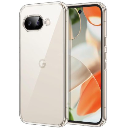 JETech Case for Google Pixel 9a 6.3-Inch 2025, Non-Yellowing Shockproof Bumper Protective Phone Cover, Anti-Scratch Hard PC Back