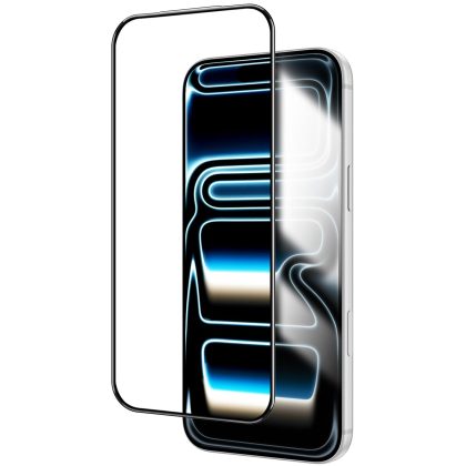 JETech Infinity AR Screen Protector for iPhone 17 Pro Max, 9H  3D Full Coverage Anti-Reflective Tempered Glass, Military-Grade Shatterproof, Smudge-Resistant, Easy Install, 1-Pack