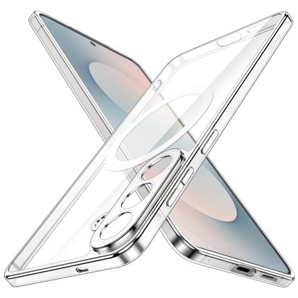 JETech Magnetic Slim Case for Samsung Galaxy S26, Compatible with MagSafe, Camera Lens Full Protection, Ultra-Thin Lightweight Clear Minimalist Protective Phone Cover