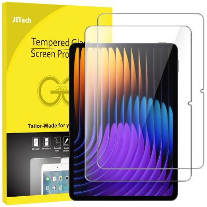 JETech Screen Protector for Xiaomi Pad 7/7 Pro (11.2-Inch, 2025 Model), 9H Tempered Glass Film, HD Clear, 2-Pack