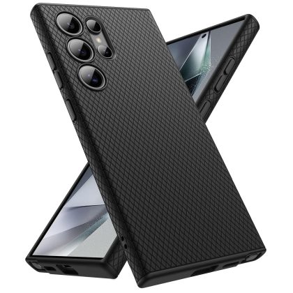 JETech Grip Case for Samsung Galaxy S24 Ultra, Soft TPU Slim Fit Protective Phone Cover with Camera Lens Full Protection, Shockproof