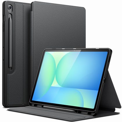 JETech Case for Samsung Galaxy Tab S10 FE Plus/S10 FE 13.1-Inch with S Pen Holder, Slim Folio Stand Protective Tablet Cover, Multi-Angle Viewing