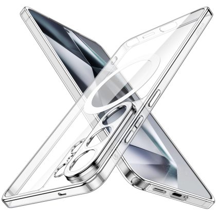 JETech Magnetic Slim Case for Samsung Galaxy S26 Ultra, Compatible with MagSafe, Camera Lens Full Protection, Ultra-Thin Lightweight Clear Minimalist Protective Phone Cover