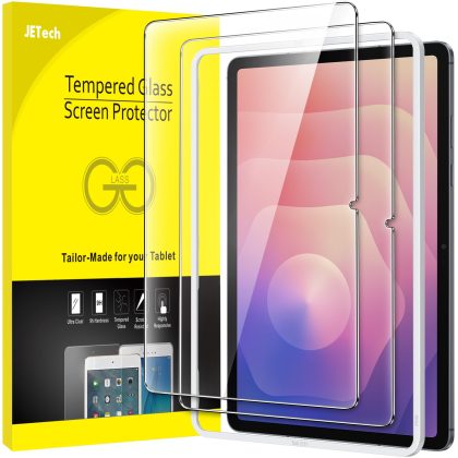 JETech Screen Protector for Samsung Galaxy Tab S11, with Easy Installation Frame, Tempered Glass Film, HD Clear, 11-Inch Display, 2-Pack